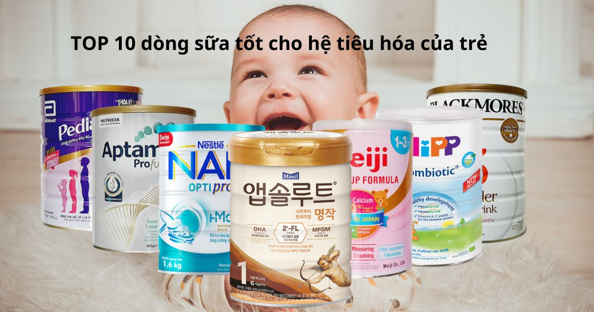 sữa công thức cho trẻ bị rối loạn tiêu hóa, sữa thiên thần Maeil